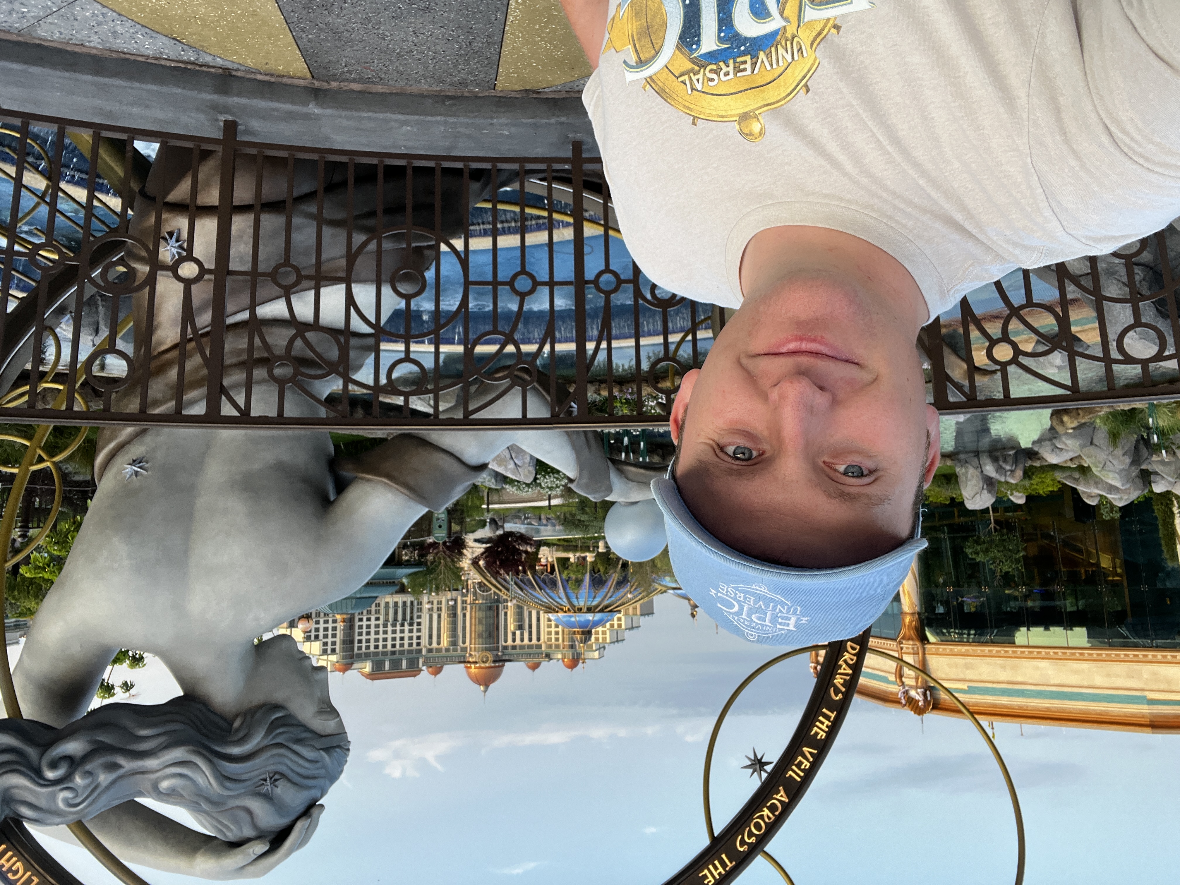 Alex Traynham at Universal's Epic Universe